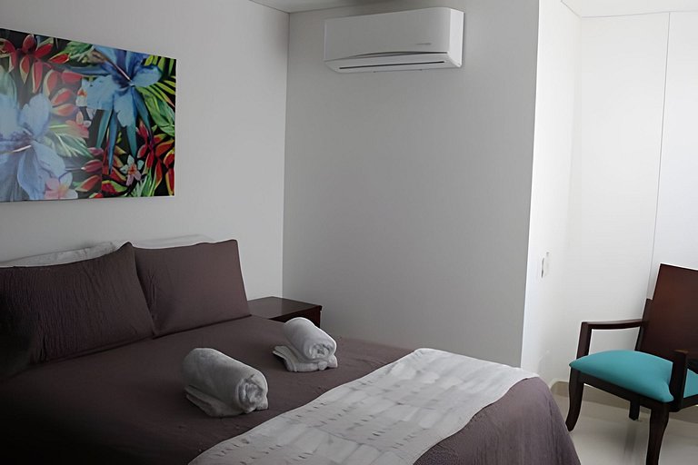 Modern & cozy apartment with balcony in san Fernando.